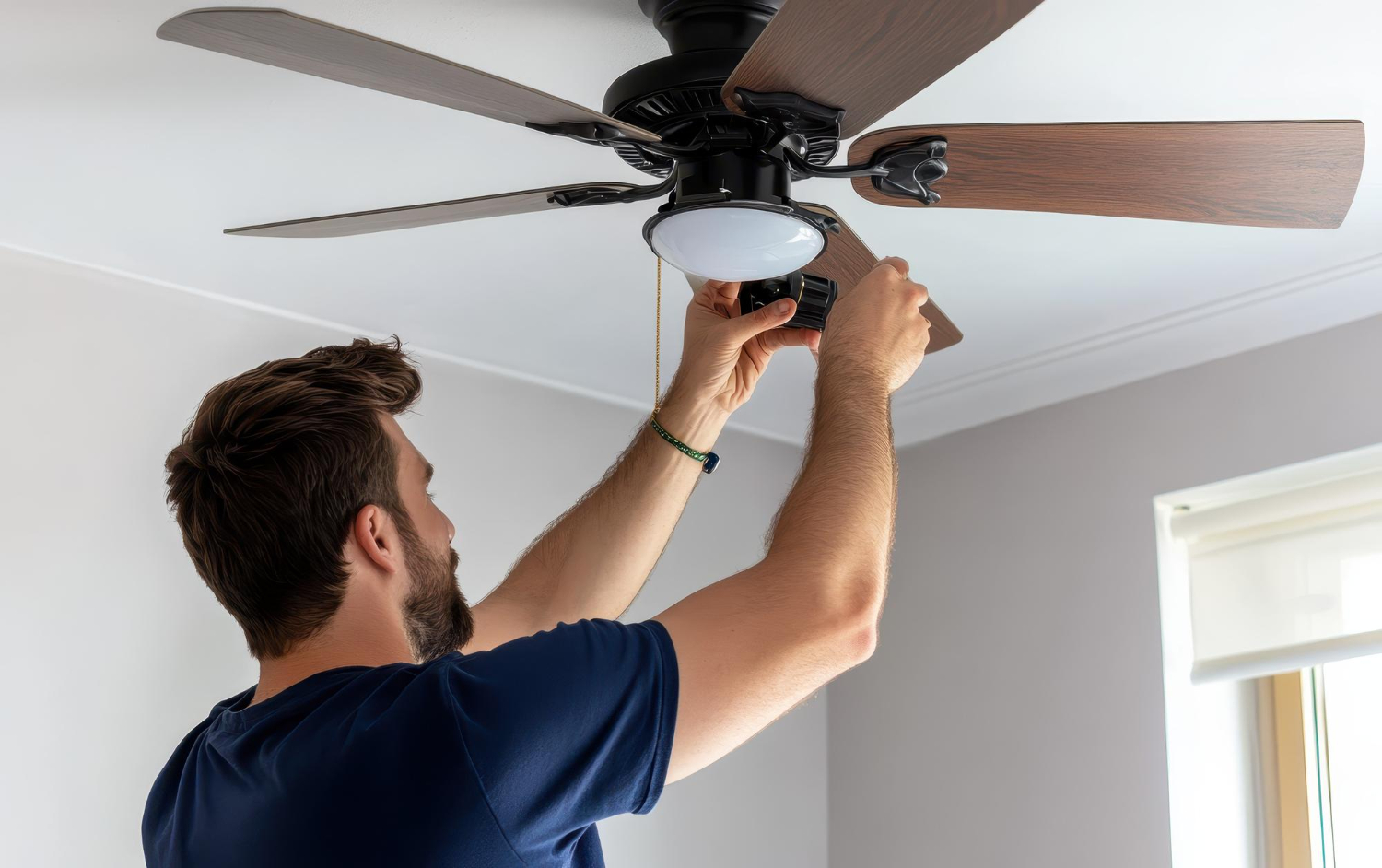 Ceiling Fan Replacement in Fitchburg, MA